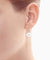 V-Blue earring